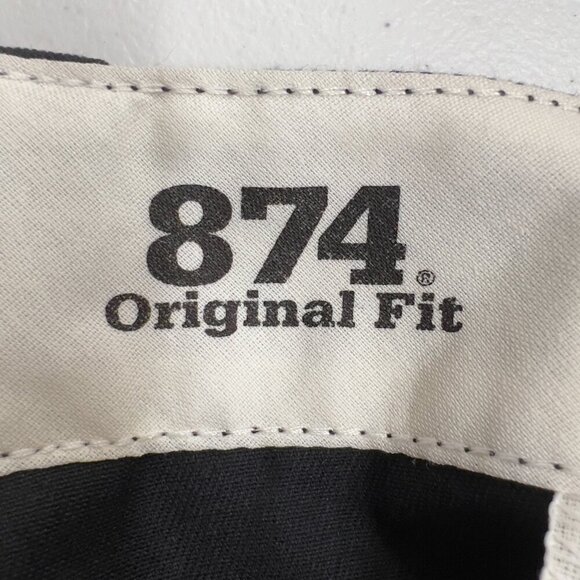 Dickies 874 Original Fit Work Pants Black Mens 38x32 NWT - Picture 9 of 12